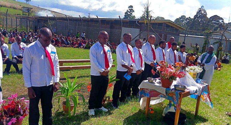 Bundaira Jail conducts first confirmation and baptism ceremony