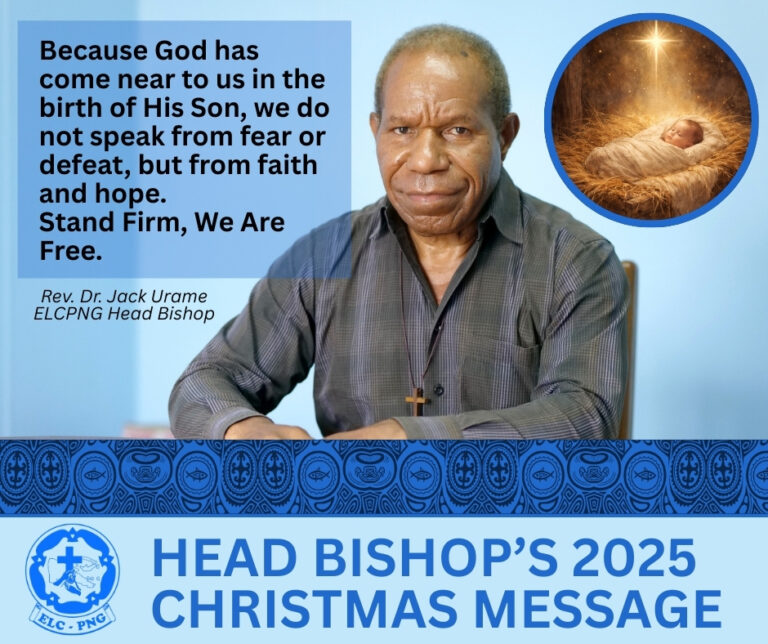Bishop’s Christmas Message 2025
