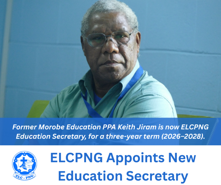 ELCPNG Has New Education Secretary