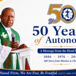 Head Bishop’s Anniversary Message